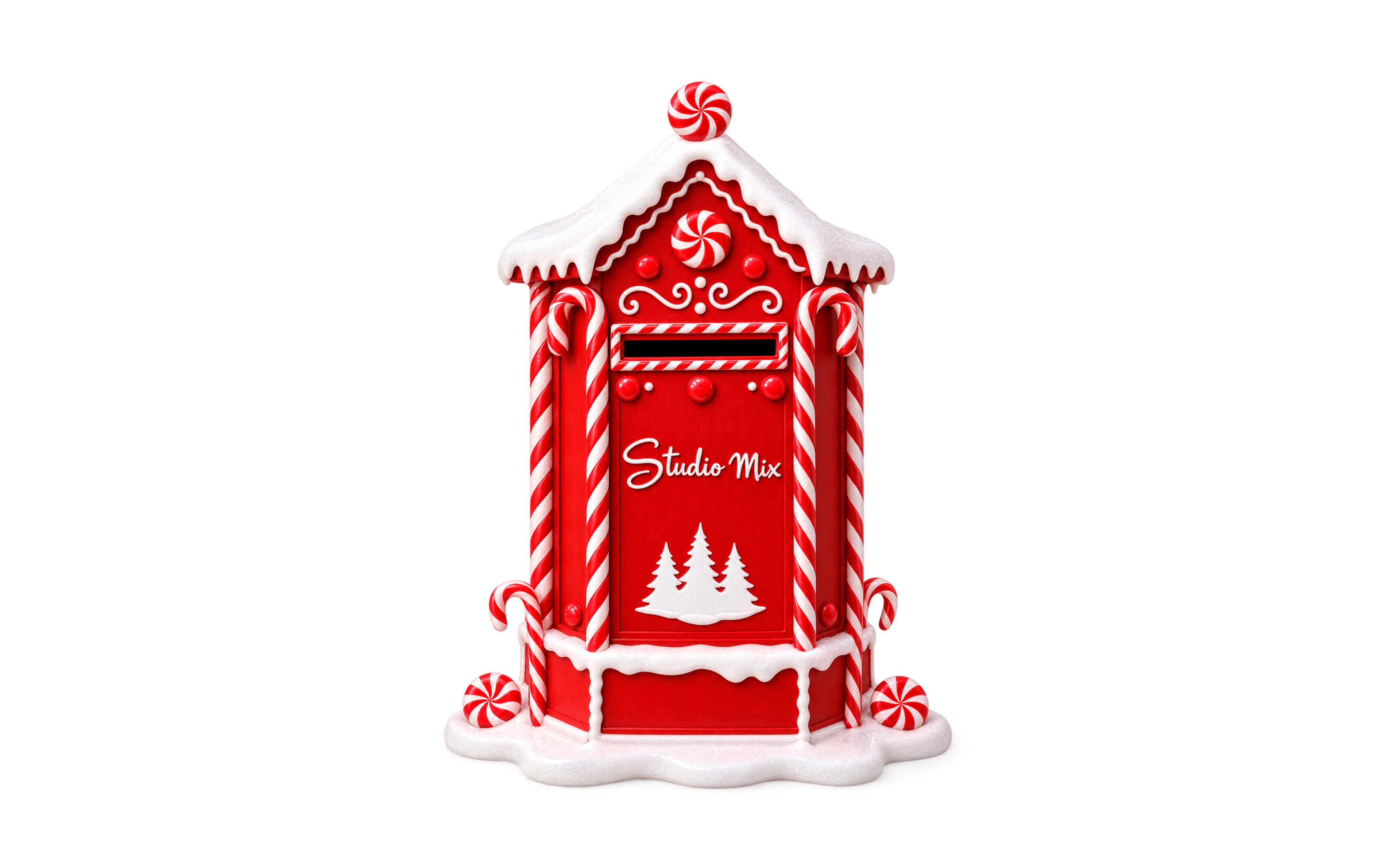 Buzón navideño Studio Mix