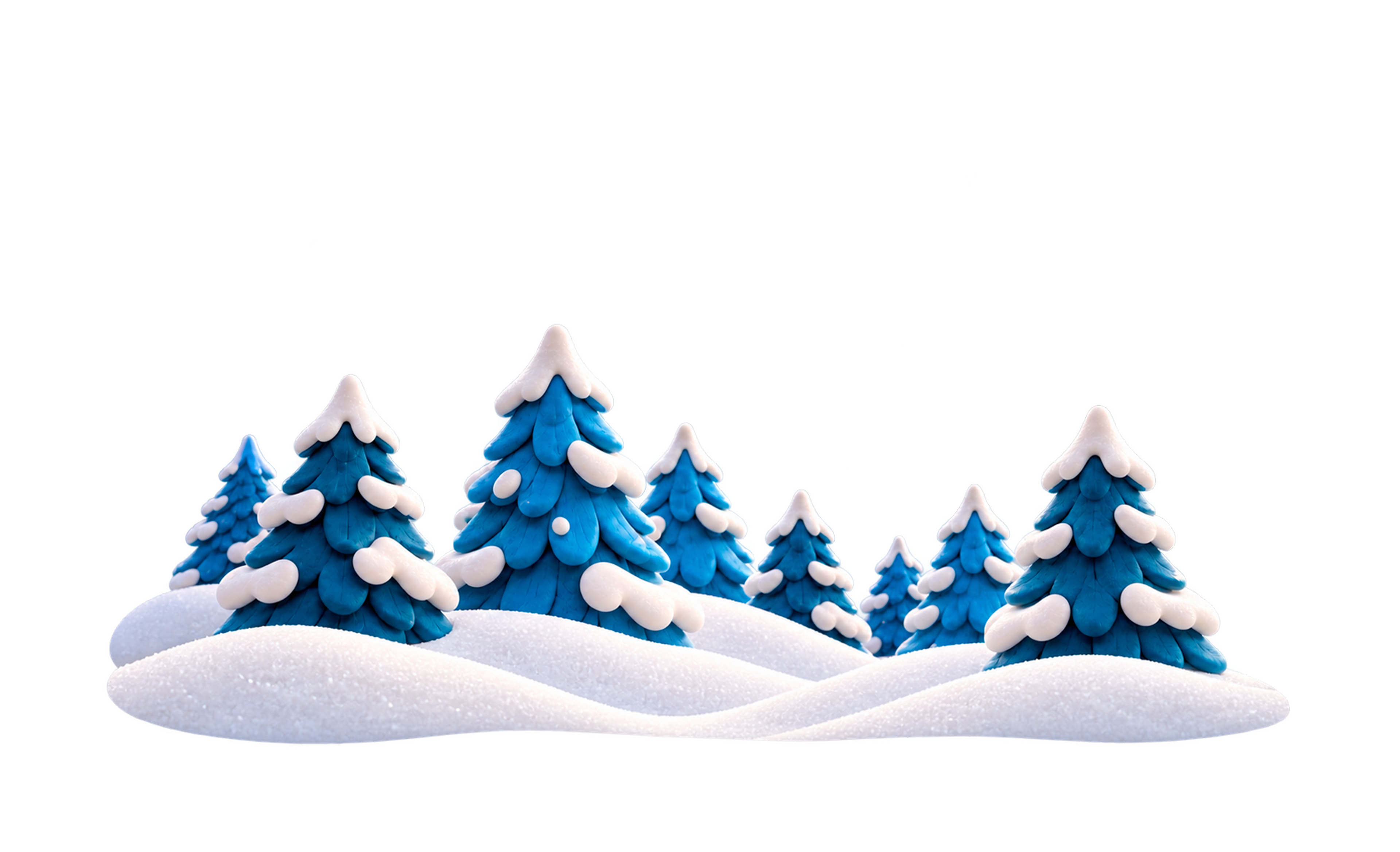 Pinos nevados